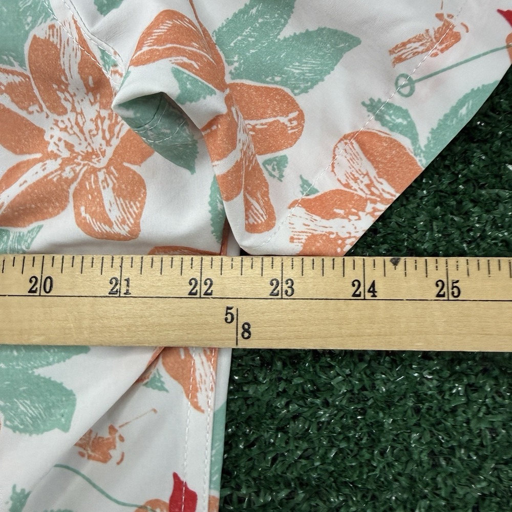 William Murray Button Front Shirt Men's Short Sleeve Size Large Floral Print - Picture 6 of 9